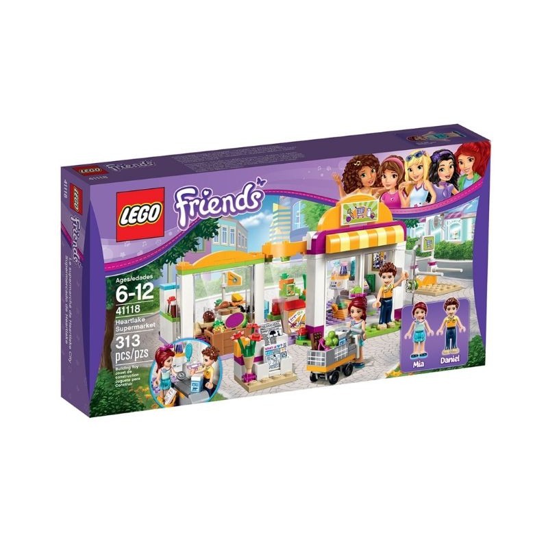 Original LEGO Friends Heartlake Supermarket (41118) | Shopee