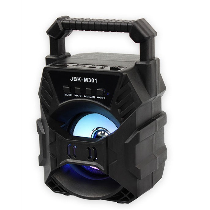 Super Bass mini wireless bluetooth speaker with LED light | Shopee ...