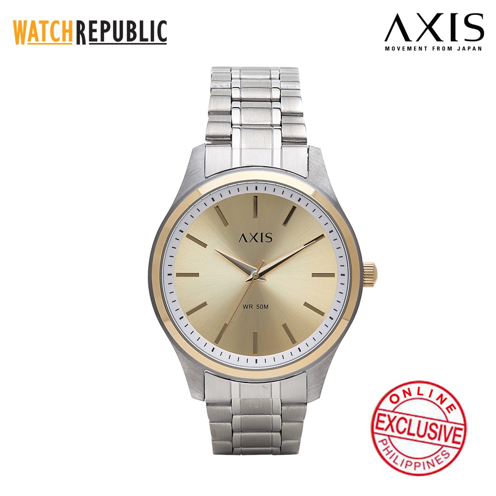 Axis watch silver best sale