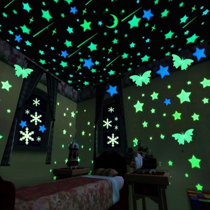 CHUATY ROOM/home wall decor glow in the dark click the variation. For ...