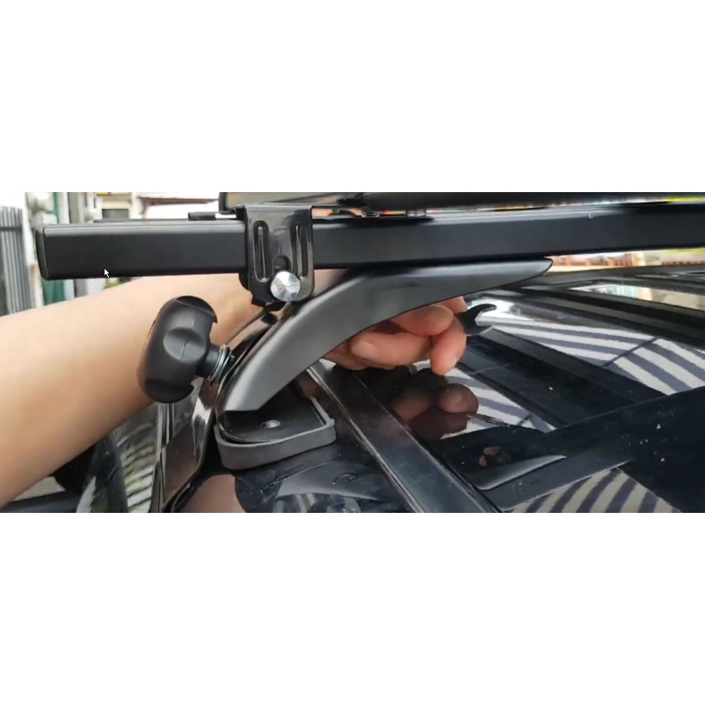 Pair of 54in Gutterless Cross Bar Universal Clip-Type Crossbar | Shopee ...