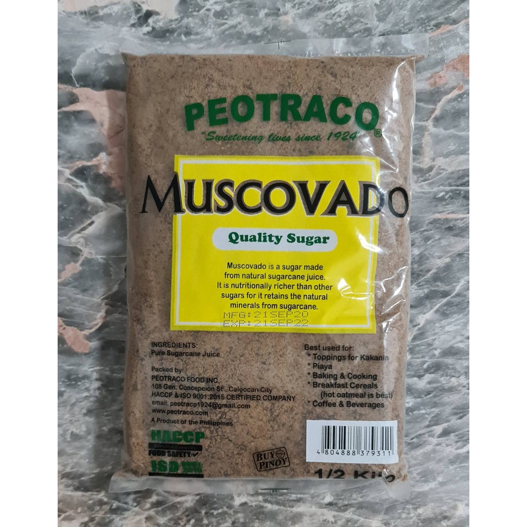 Muscovado Sugar - Peotraco Food Inc.