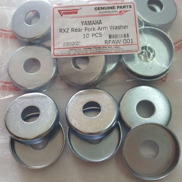 YAMAHA Y100 REAR FORK BUSH WASHER // SAMA Y100 SPORT Y110 SS RXZ Y125Z ...