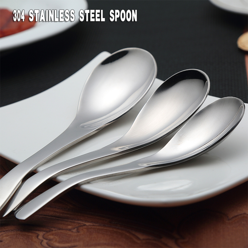 304 Stainless Steel Tableware Spoon Spoon 304 Stainless Steel Spoon ...