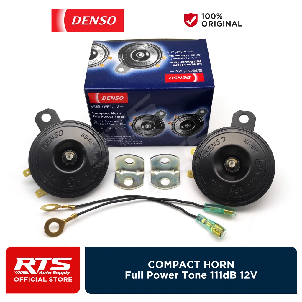 Denso Jk2720006910 Original Motorcycle And Car Compact Horn Full Power