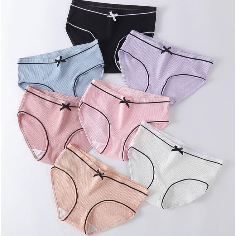 Bcua Soft Stretch Panty Full Panty Lady Seamless Underwear Women ...