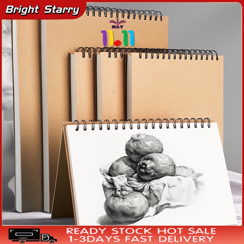 Professional sketchbook Thick paper Spiral notebook Art school supplies