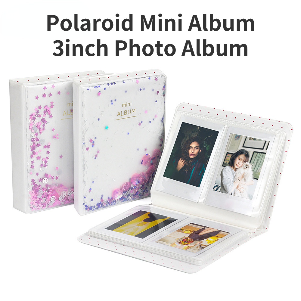 Quicksand Shell Album Book For Instax 3-inch Photo Album 3r Photo ...