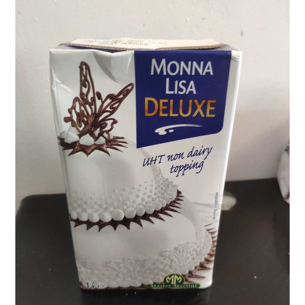 Monna Lisa Deluxe Master Martini Whipping Cream 1 liter | Shopee ...