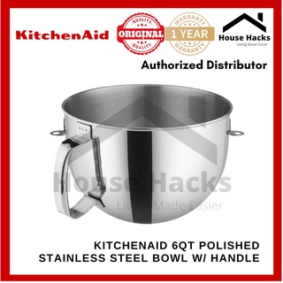 7 Quart NSF Certified Polished Stainless Steel Bowl with J Hook Handle