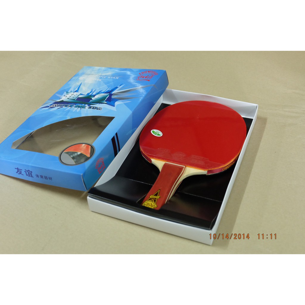 Friendship 1 One Star Table Tennis Racket | Shopee Philippines