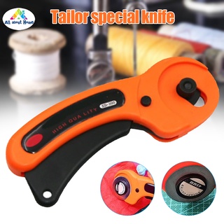 45mm Rotary Cutter Sewing with 5PCS 45mm Blades Round Cloth Guiding Cutting  Machine Quilting Fabric Craft Tool Kit