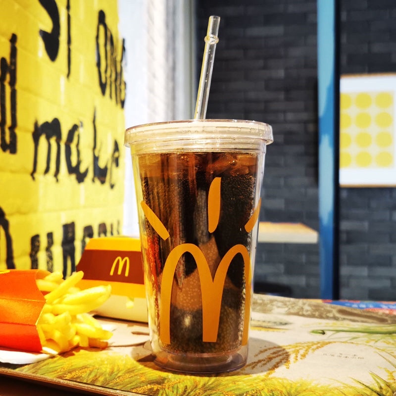 TS McDonald's water cup co-branded Coca-Cola CactusJackTravisScott ...