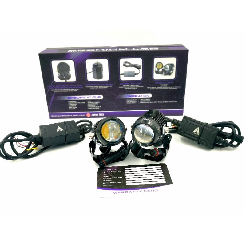 ALPHA MDL V3 (10months warranty) 50watts Blue bifocal lens | Shopee ...
