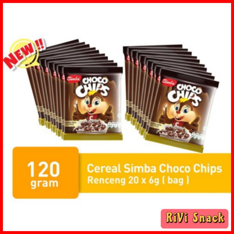 Simba CHOCO CHIPS Seeds 6GR Unit/SIMBA Delicious Cereal SNACK | Shopee ...