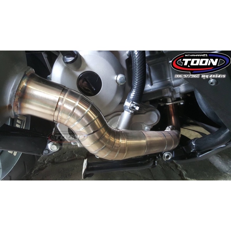 Genuine Stainless Steel Pipe Z Style Insert The Original Tip Xmax300 ...