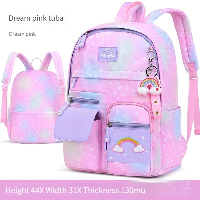 COD Student School Bag Girls Princess 6-14 Years Old Kids Backpack ...