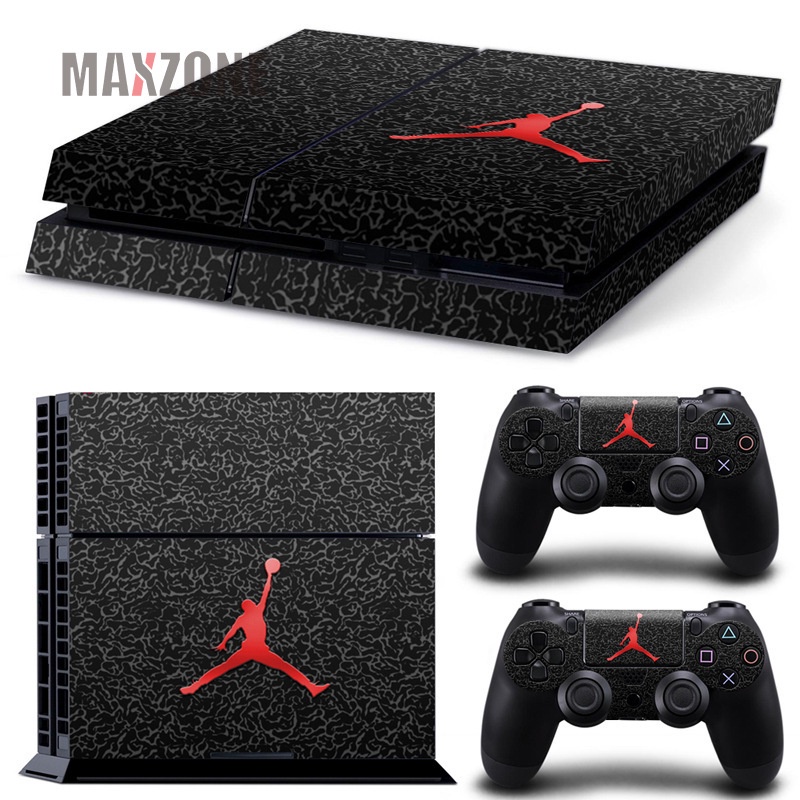 MAXZONE PS4 game console protection sticker Jordan sticker skin sticker ...
