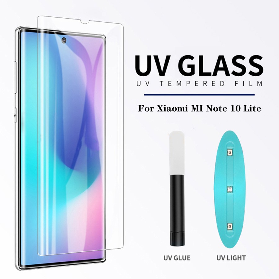 UV Full Liquid For Xiaomi Mi 13 Ultra 12 Pro 12x 11 Note 10 Lite 5G Glue  Screen Protector 3D Curved Transparent 9H Tempered Glass Film