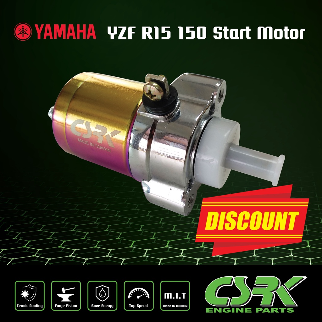 Starter Motor YAMAHA YZF R15 (YAHAMA R15 Start Motor) | Shopee Philippines