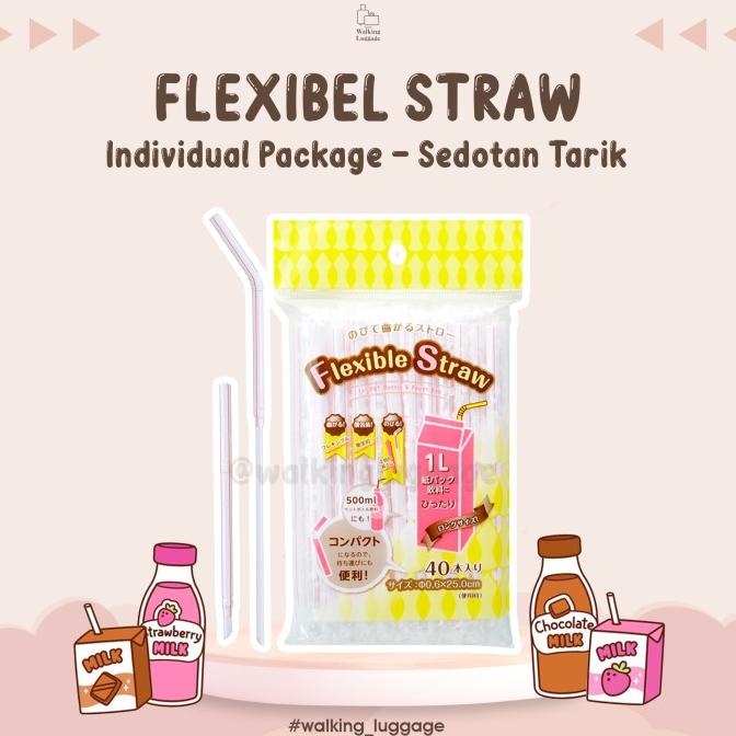 Flexible Straw Individually Package - Pull Straws (Made in Japan ...