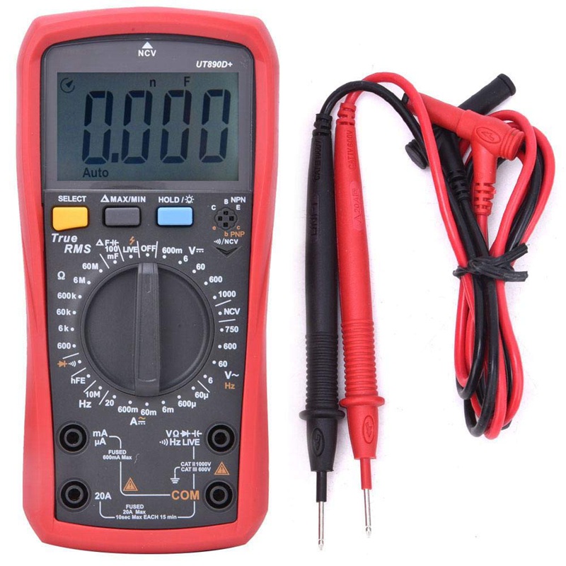 Uni T Ut890d+ Multifunction Digital Multimeter 6000 Digits True Rms 