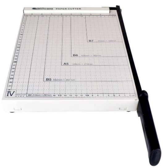 Officom Paper Cutter Metal Portable A3 B3 A4 B4 A5 B5 Paper Trimmer ...