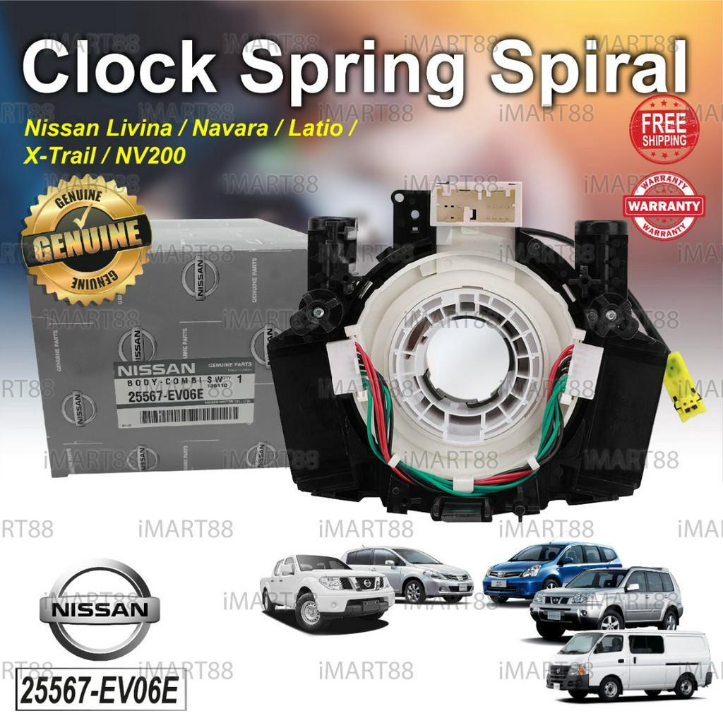 Nissan Grand Livina Navara Latio XTrail Tiida Clock Spring Spiral