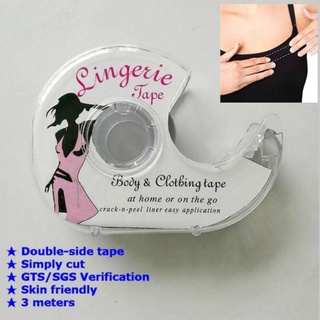 Wholesale Double Sided Clear Adhesive Clothing Tape Invisible Skin Dress  Bra Lingerie Tape - China Fashion Tape, Double Sided Tape for Clothes
