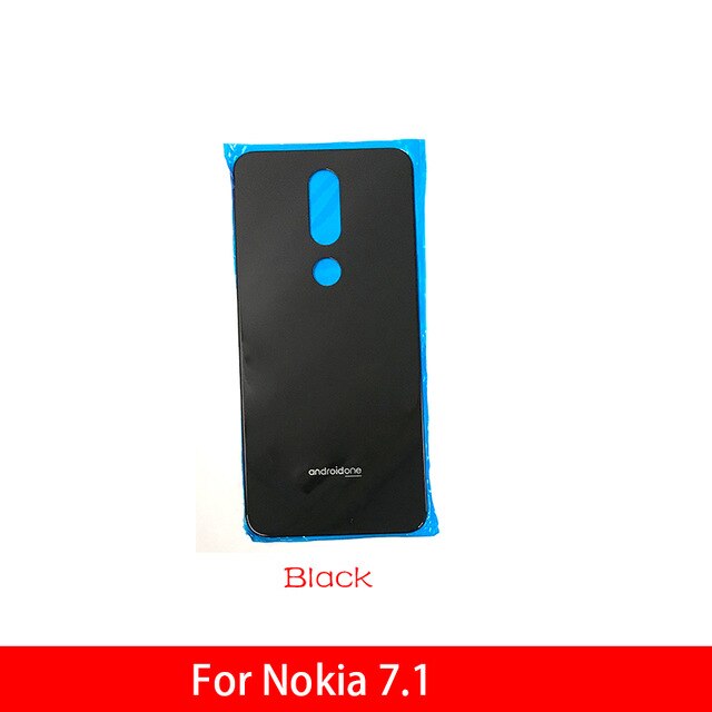 Back Glass Rear Cover For Nokia Plus X5 Plus X6  X7 Battery cover Replacement parts
