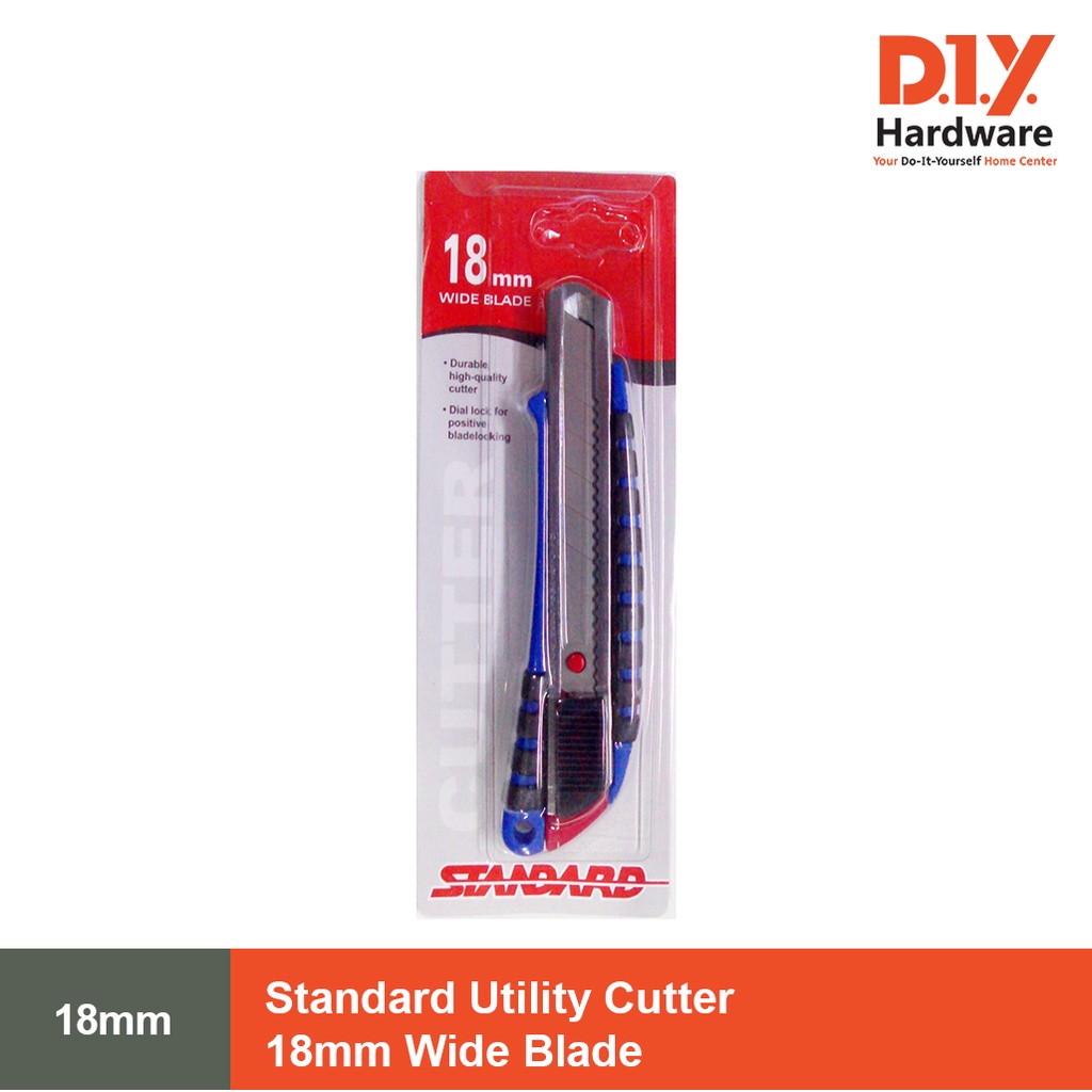 Standard Utility Cutter 9mm 18mm | Shopee Philippines
