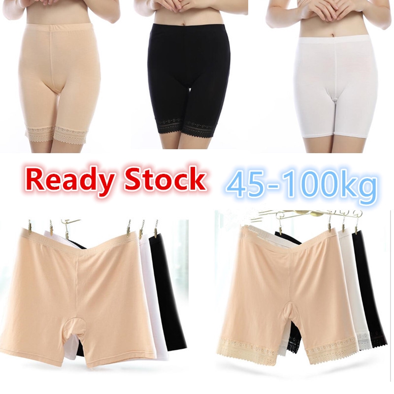 Buy Plus Size Cotton Lady's Underwear Big Size Women's Shorts