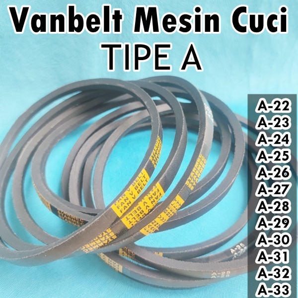 MESIN Vanbelt Size A Multi Fanbel Washing Machine Fanbelt Fan V Belt ...