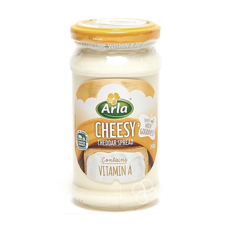 Arla Cheesy Cheddar Spread 240g Shopee Philippines