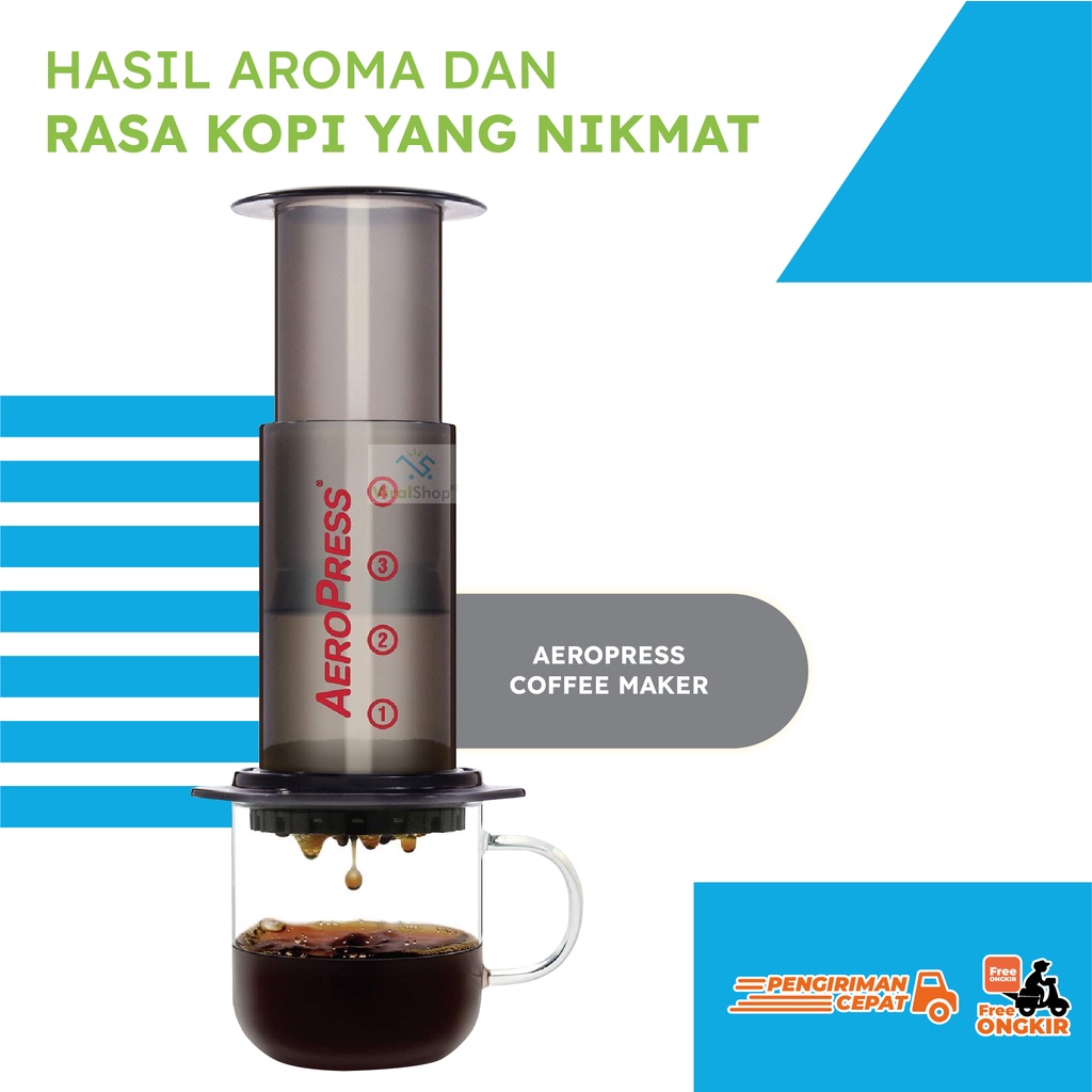 Aeropress coffee maker aero press coffee aerobie filter Shopee
