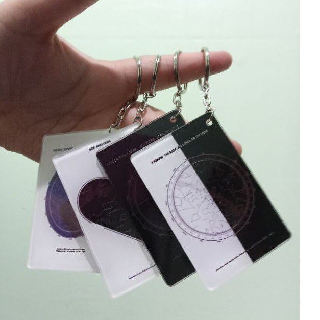 2 pcs Acrylic Custom Star Map Keychain (Scientific Verified) | Shopee ...