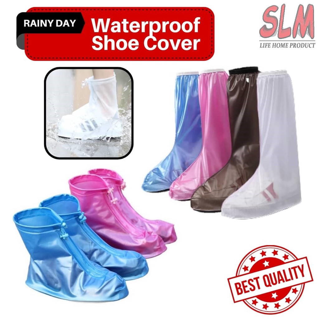 SLM Waterproof Rain Shoes Cover Rain Gear Women Men Shopee Philippines