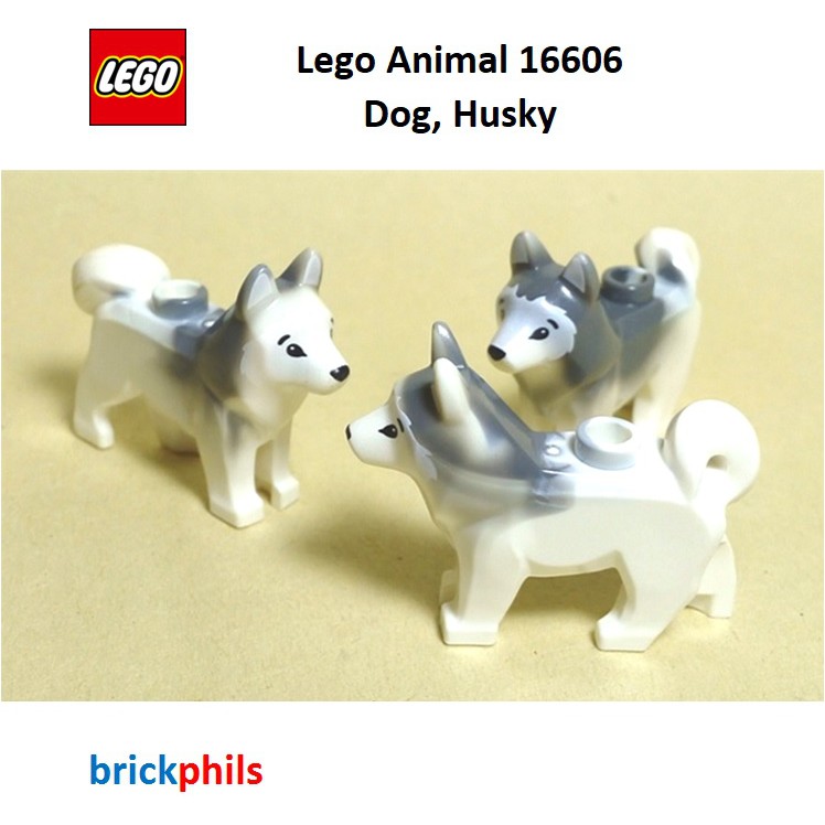 Lego Animal 16606 Dog Husky 1 piece Shopee Philippines