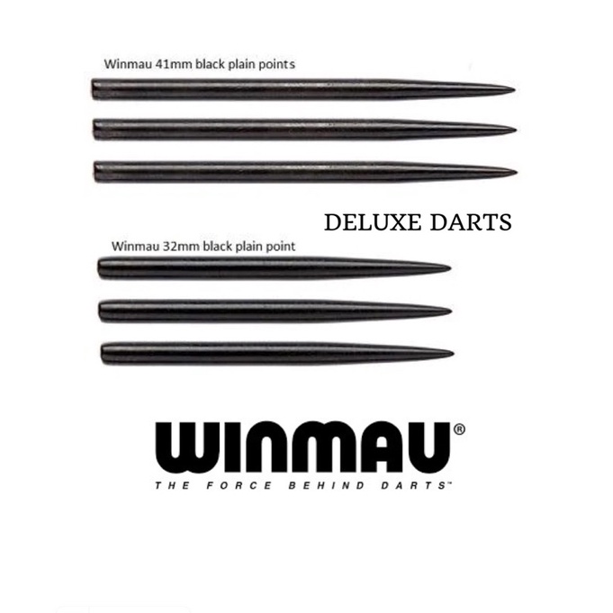 WinmauDart PointsBlack Plain Smooth & Grooved Shopee Philippines