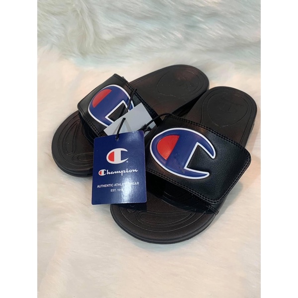 Champion velcro slides hot sale