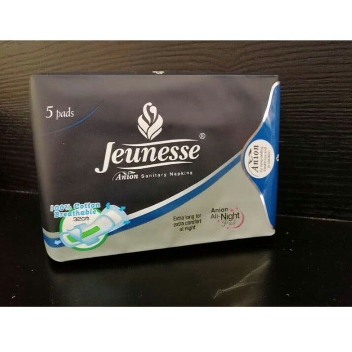 Jeunesse Anion Sanitary napkins and Panty liner. Shopee Philippines