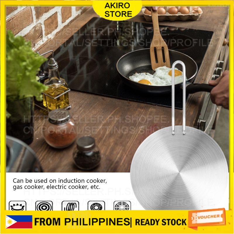 Heat Diffuser Plate Stainless Steel Heat Induction Adapter for Stove