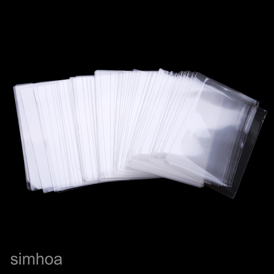 Card Protector Plastic Cover Scratch Transparent Plastik Pelindung Kad ...