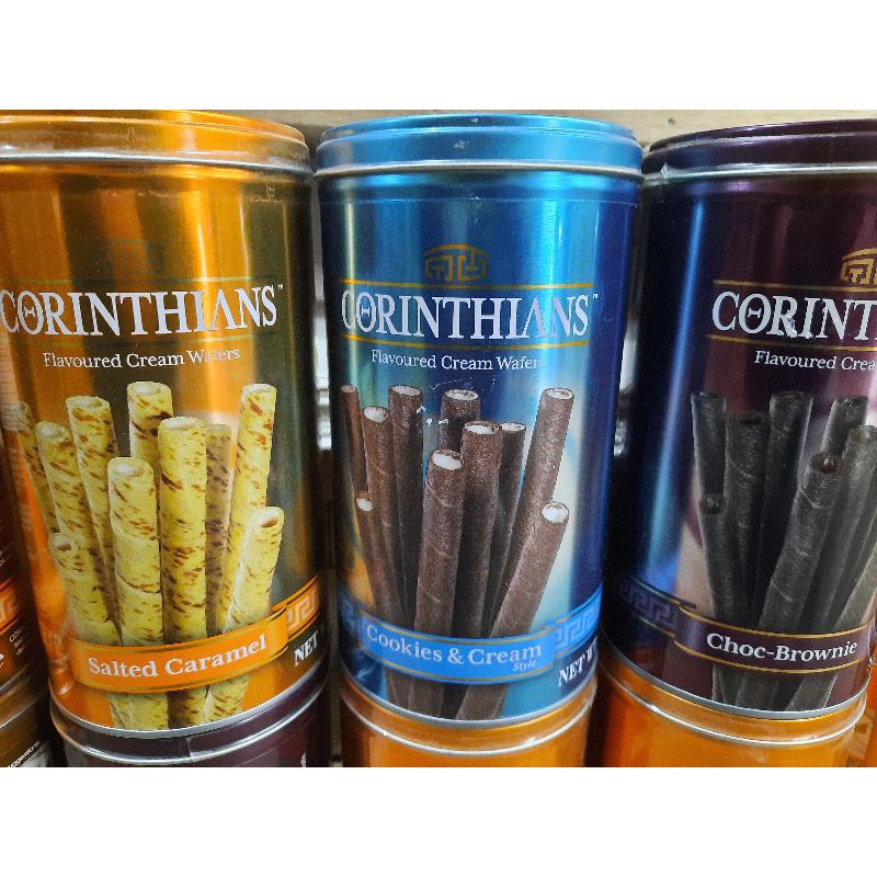 CORINTHIANS Flavored Cream Wafers Shopee Philippines