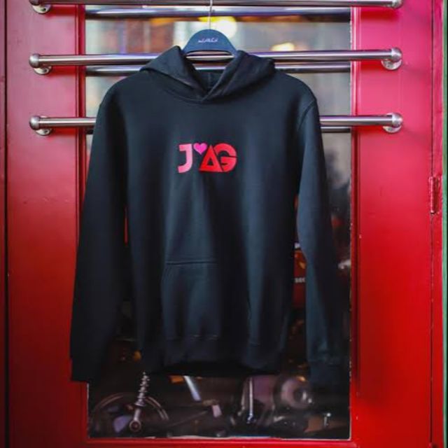 Jag hoodie jackiet unisex print Shopee Philippines