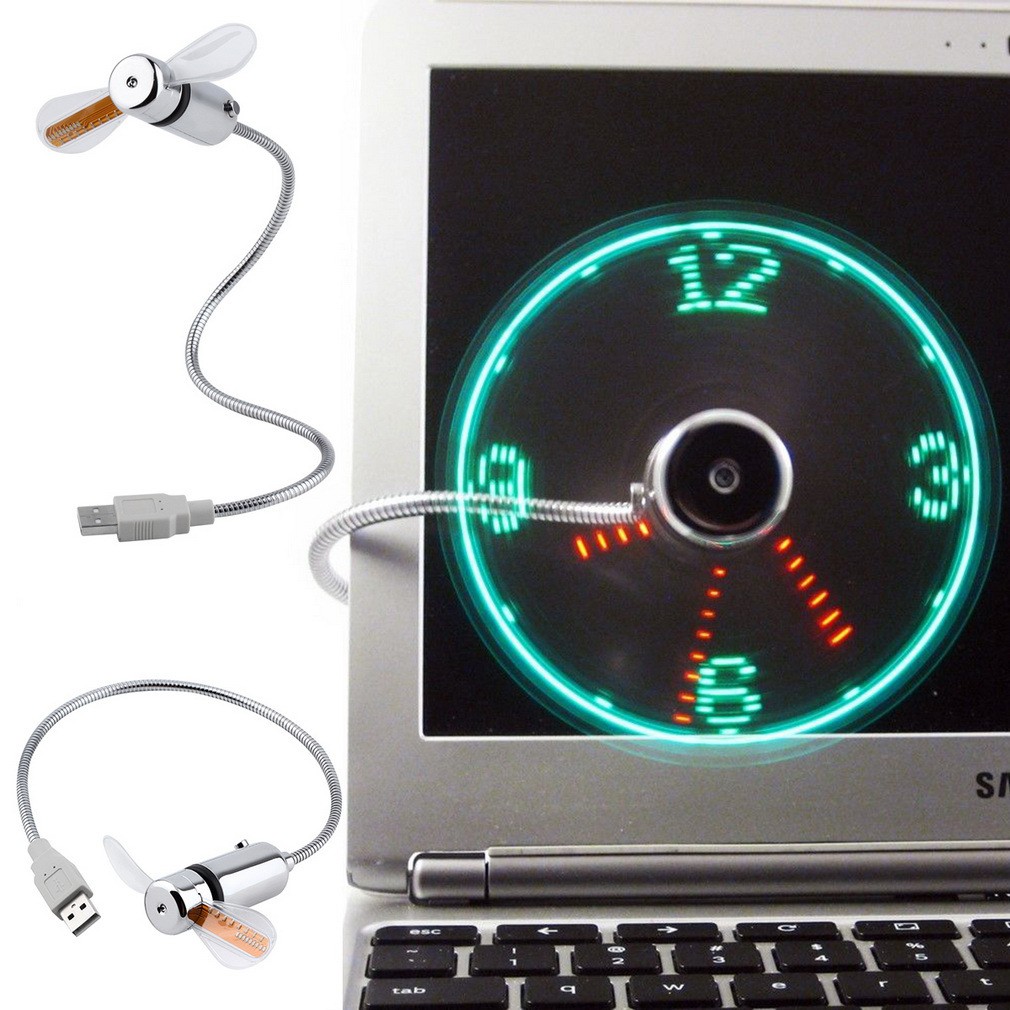 Office Computer Plug-in Led Fan - B05 | Shopee Philippines