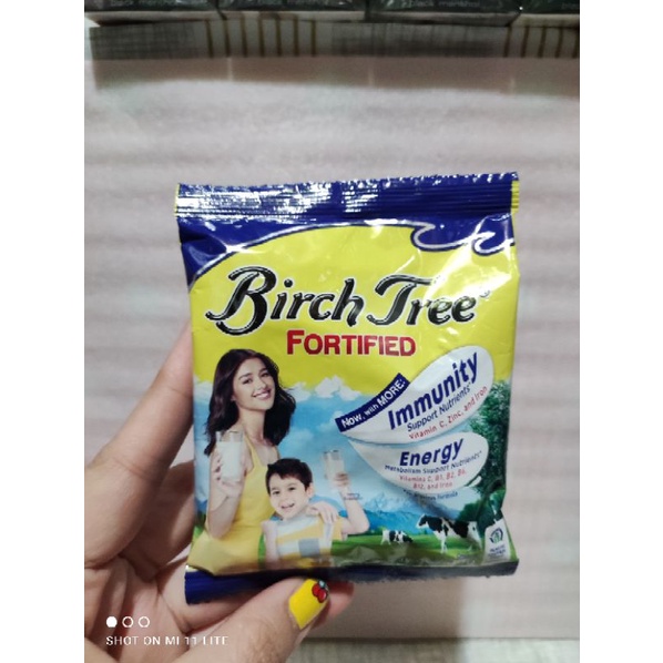 Birch Tree Fortified Powdered Milk Drink 33g (8packs) Shopee Philippines