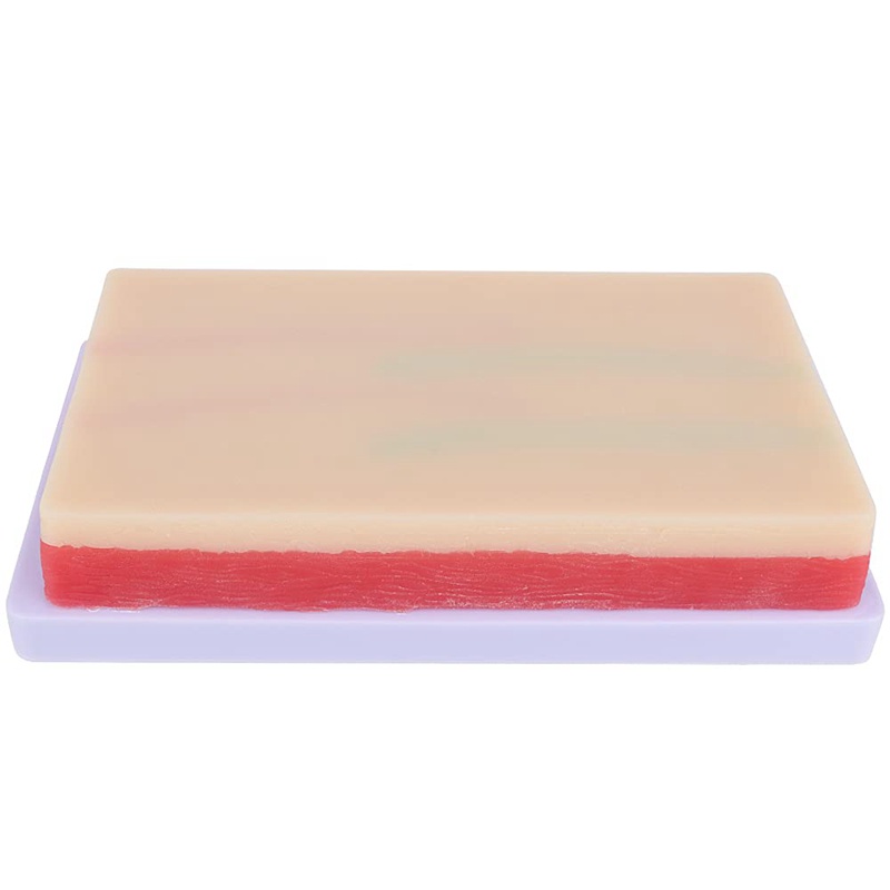 Injection Training Pad Model, Silicone Human Skin Suture Training Model ...