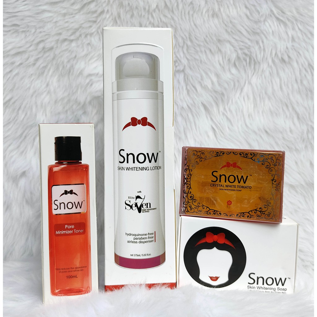 Snow Skin Whitening Crystal White Snow Pore Minimizer Toner