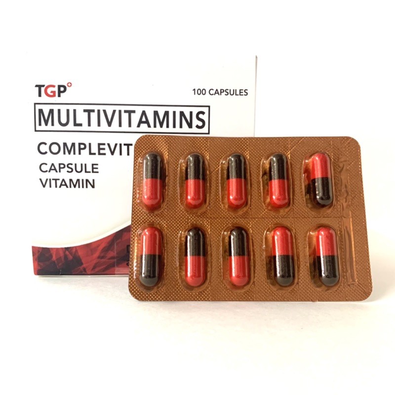 (Enervon / Clusivol Generic) Complevit Multivitamins Capsules